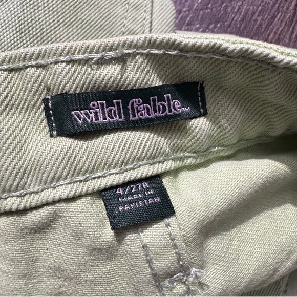 Women’s shorts Wild Fable Highest Rise Green Checkered Mom Shorts size 4 - Picture 5 of 10